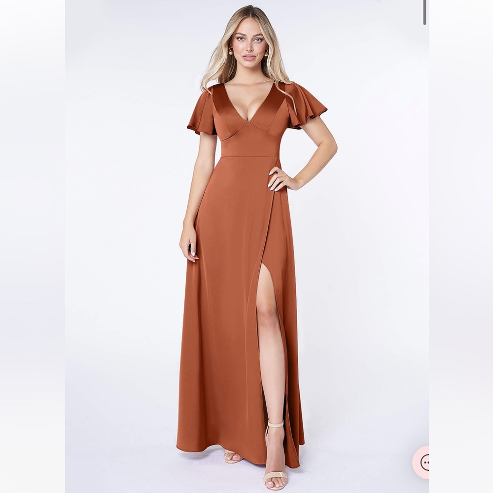 AZAZIE: Lani Satin Stretch Dress